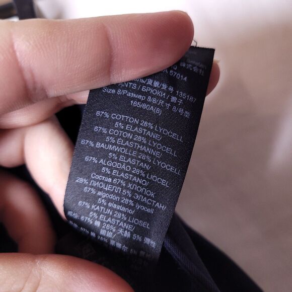 Tory Burch Pants Womens 8 Navy - Picture 6 of 6